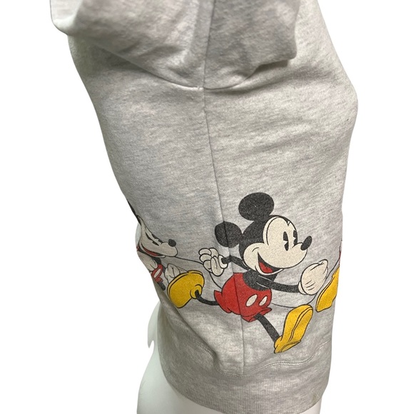 “Fading Mickey” 3/4 sleeve sweatshirt - Picture 2 of 5